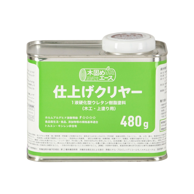 木固めエース仕上げクリヤー500g