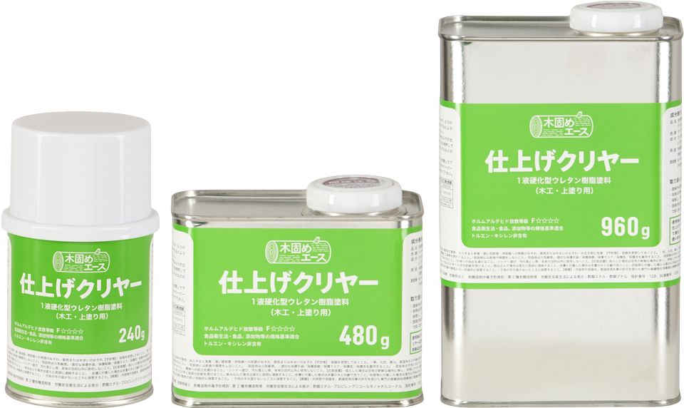木固めエース仕上げクリヤー